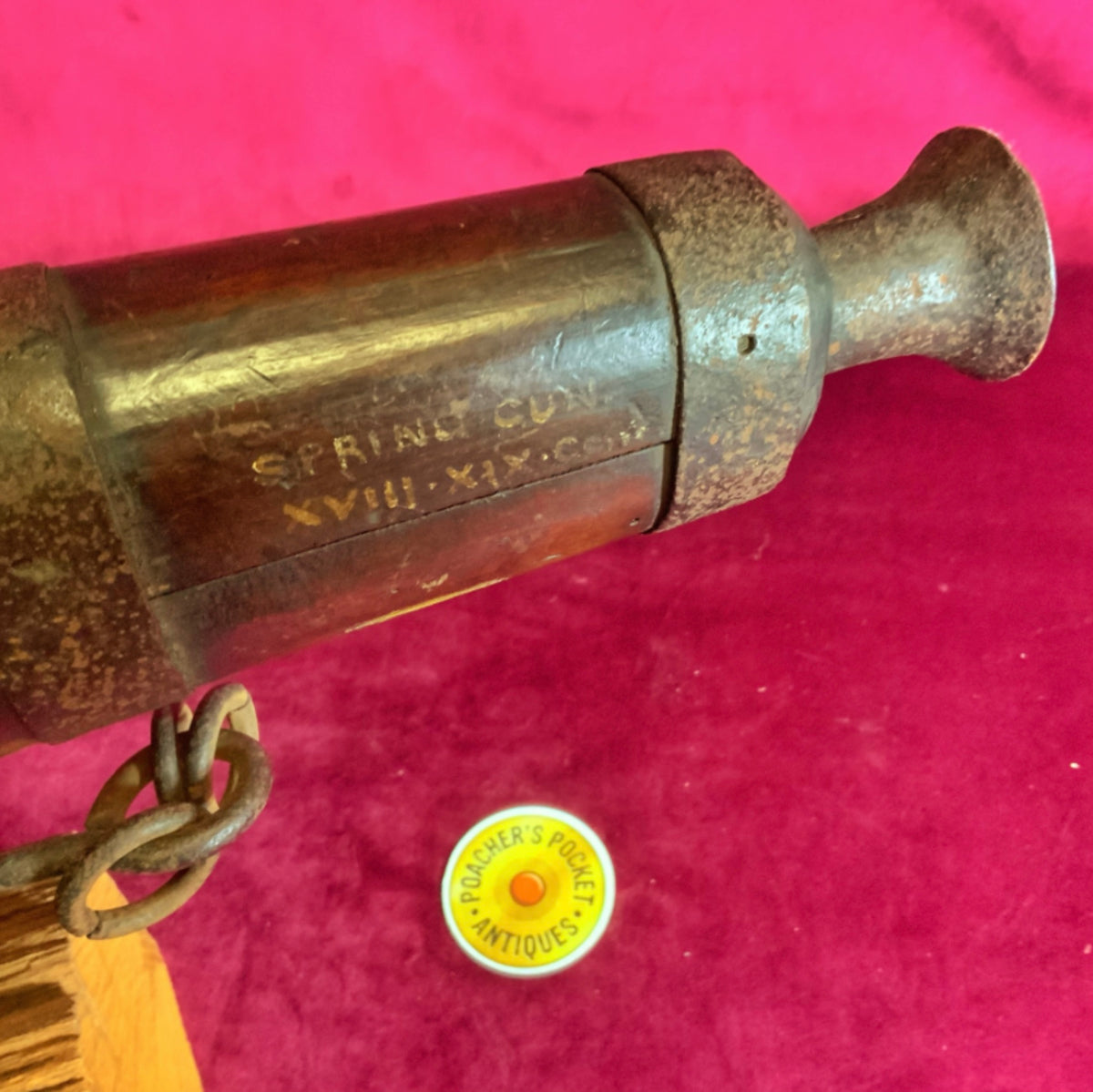 Original 1820s Gamekeeper Poacher Spring or Swing Gun – Poacher's