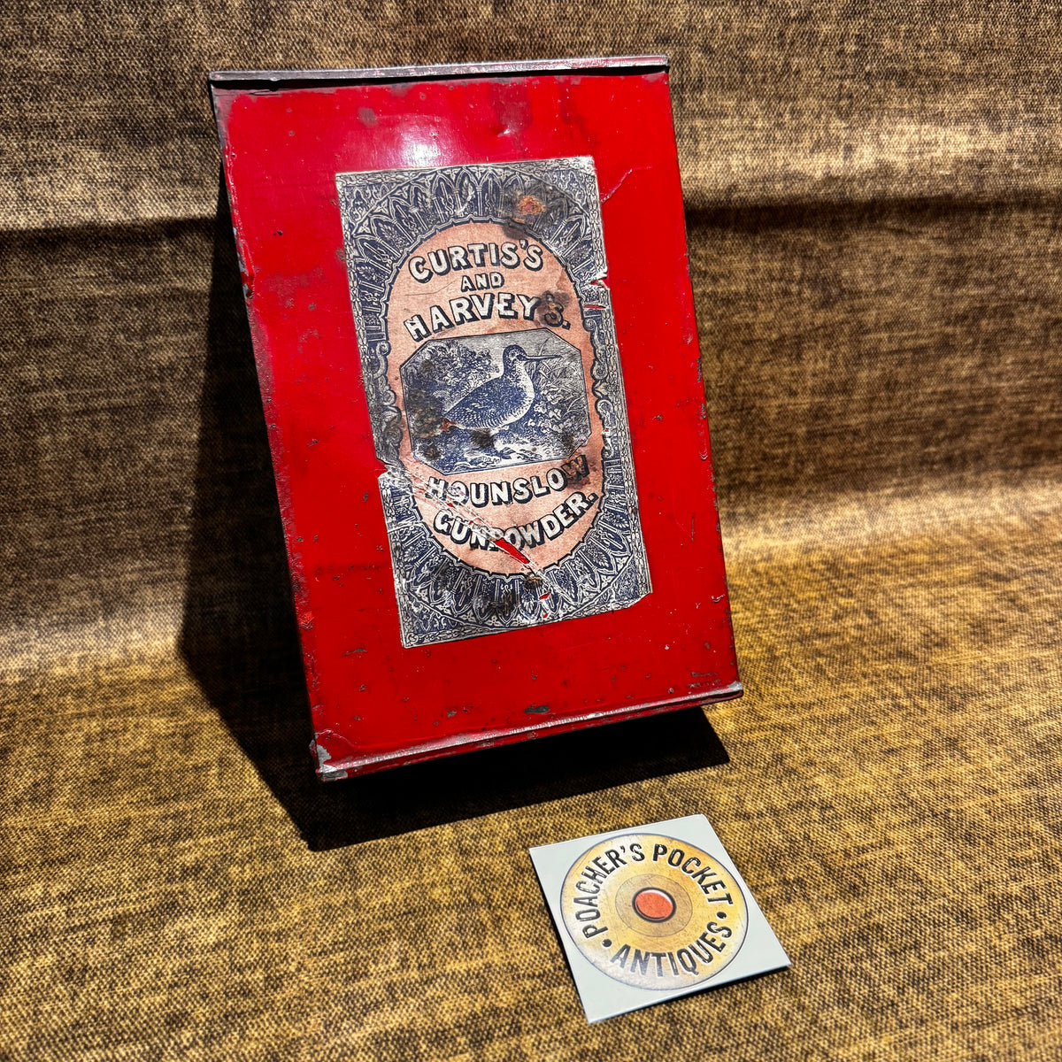 Large Curtis’s & Harvey’s Gun Powder Tin – Poacher's Pocket Antiques