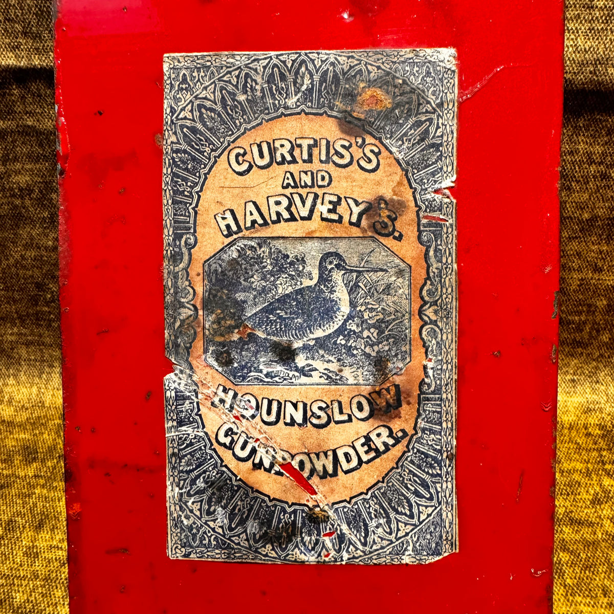 Large Curtis’s & Harvey’s Gun Powder Tin – Poacher's Pocket Antiques