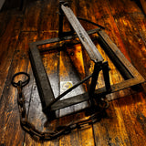 Rare Genuine English ‘Humane’ Man Trap Dated 1815