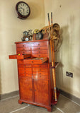 Magnificent Angler’s Fishing Tackle Display Storage Cabinet