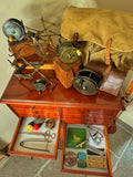 Magnificent Angler’s Fishing Tackle Display Storage Cabinet