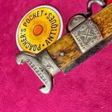 Spratt’s Patent Gamekeeper’s Knife with extractors