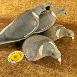 Unique Set of 5 Foster Pigeon Decoys