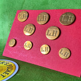 Ludlow Hunt Brass Buttons by Firmin London