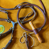 Pair of Coursing Greyhound Quick Release Slip Leads