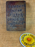 Thomas Patent Rabbit Poison Compound block