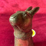 Beagling Hare White Metal Stirrup Cup