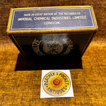 Original Shultze ICI London Powder Tin