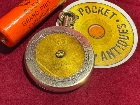 Maleham Type Round Game Scorer or Norfolk Liar