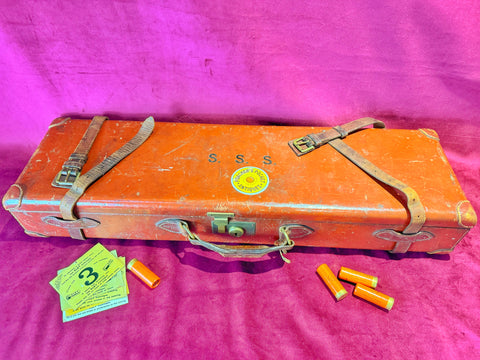 Double Leather Motor Case for Powell Shotguns