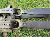 Pair of Tinsley & Co Rabbit Gin Traps