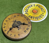 Wooden Game Shot Counter or Norfolk Liar