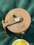 All Brass Wide Spool 4” Salmon Reel