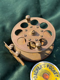 All Brass Wide Spool 4” Salmon Reel