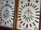 Matching Pair Eley Kynoch factory Cartridge display boards.