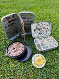 Hardy Bros Wheatley Silmalloy Fly and Cast Boxes