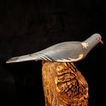 Harry Boddy or Jaggard Style Half Body Wooden Pigeon Decoy