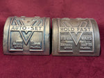 Unique vintage Victor Rat Trap Printing Plates
