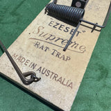 Three Early Wooden Rat Traps