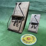Vintage British Veto Rat and Mouse Traps