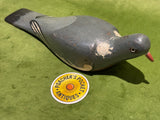 British Wooden Pigeon Decoy with Stand by Boddy