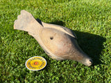 Handsome 1920s Wooden Pigeon Decoy
