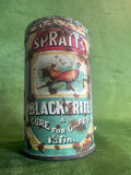 Rare Spratt’s Black Frite Pheasant Gapes Cure Tin