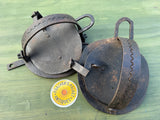 Pair of Round Jaw Gin Traps with 6” Jaws