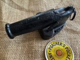 Vintage Cast Iron Poacher Alarm Canon