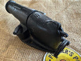 Vintage Cast Iron Poacher Alarm Canon