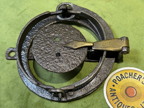 H Lane 1858 Smooth Jaw Pole Trap