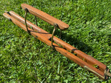 Vintage mahogany game carrier by Lightwood Birmingham