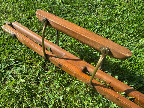 Vintage mahogany game carrier by Lightwood Birmingham