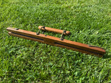 Vintage mahogany game carrier by Lightwood Birmingham