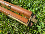 Vintage mahogany game carrier by Lightwood Birmingham