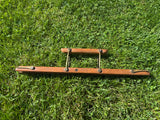 Vintage mahogany game carrier by Lightwood Birmingham