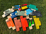 Collection of 13 Eley .22 100-size boxes