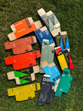 Collection of 13 Eley .22 100-size boxes