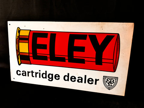 Original Eley Cartridge Dealer Advertising Sign