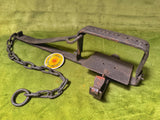 Large 7” Jaw Flat Spring Gin Trap