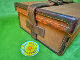 200 Cartridge Leather and Canvas Magazine Case