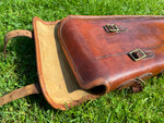 Original Leather English Shotgun Leg of Mutton Case