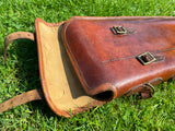 Original Leather English Shotgun Leg of Mutton Case