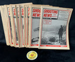 20 Vintage Copies of Shooting News 1986