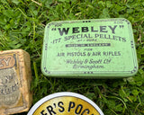 3 Eley Webley Wasp Airgun Pellet Boxes