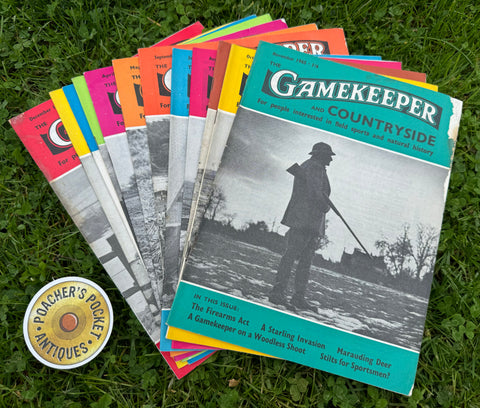 12 Gamekeeper Magazines 1960s