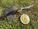 Scarce leaf spring 4” round jaw gin trap