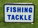 Original Fishing Tackle Double Sided (Illuminated) Sign