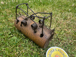 Rare Full Barrel Mole Trap
